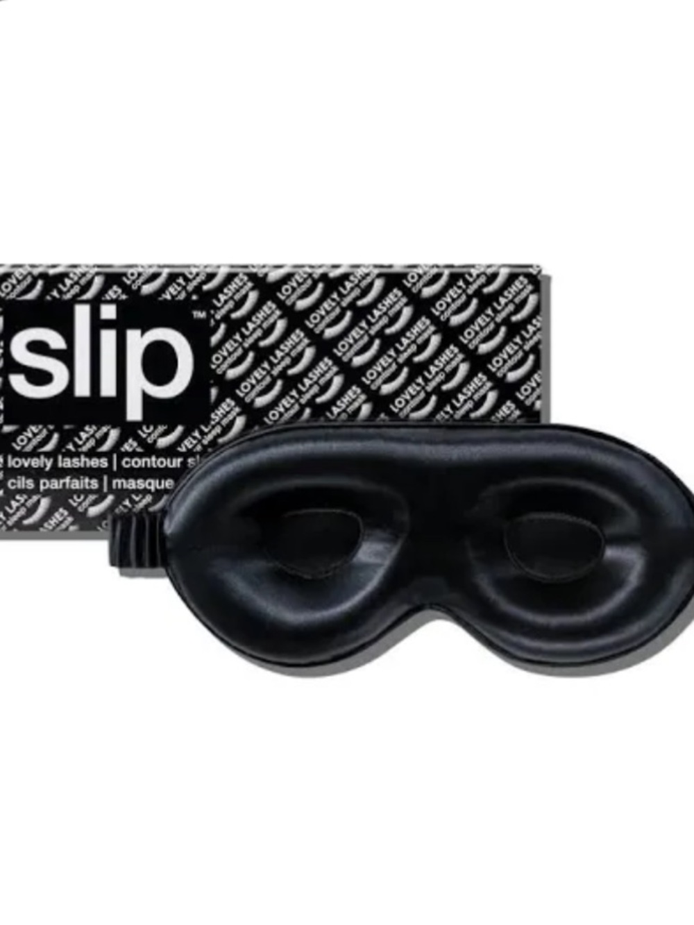 NWB Slip Black Contour Sleep Mask